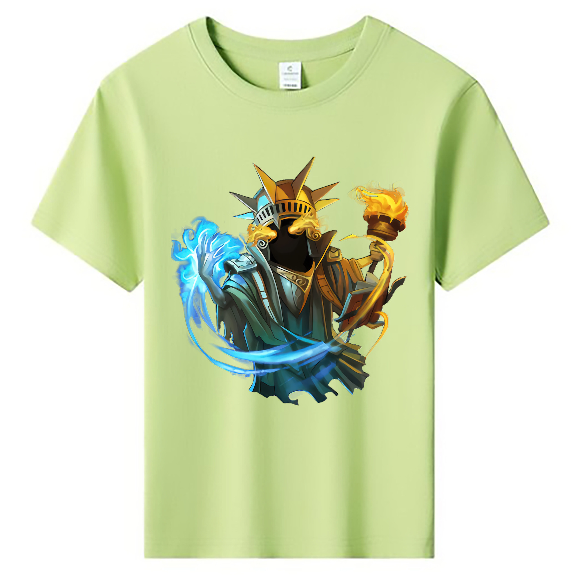 （画像用） リーグ・オブ・レジェンド League of Legends LOL 綿100％キッズTシャツ（フロントプリント）